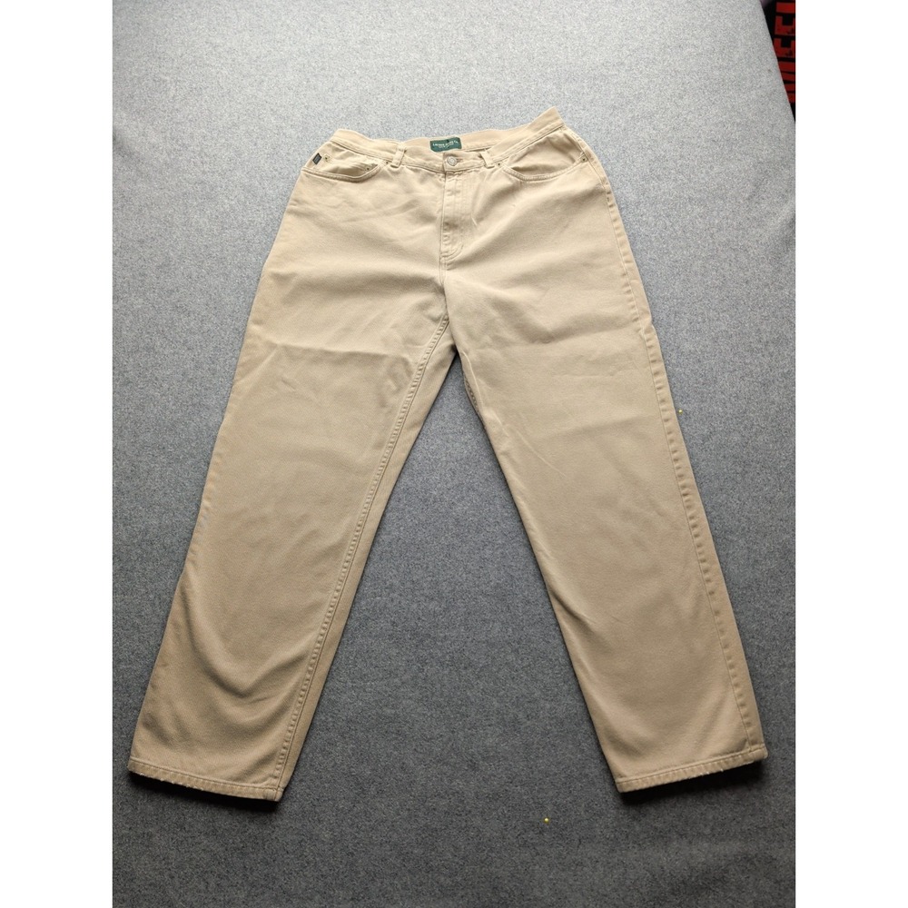 Lauren Jeans Co Ralph Lauren Khaki Jeans Women's Size 14